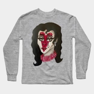 Sad Clown Long Sleeve T-Shirt